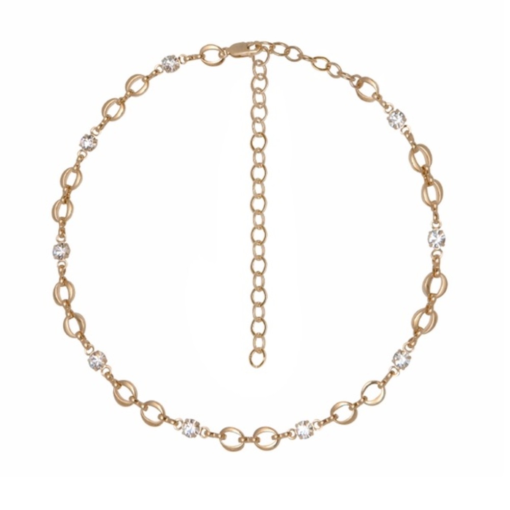 Choker with Rhinestones - Picture 2 of 2